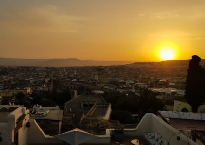 Sonnenuntergang in Fes